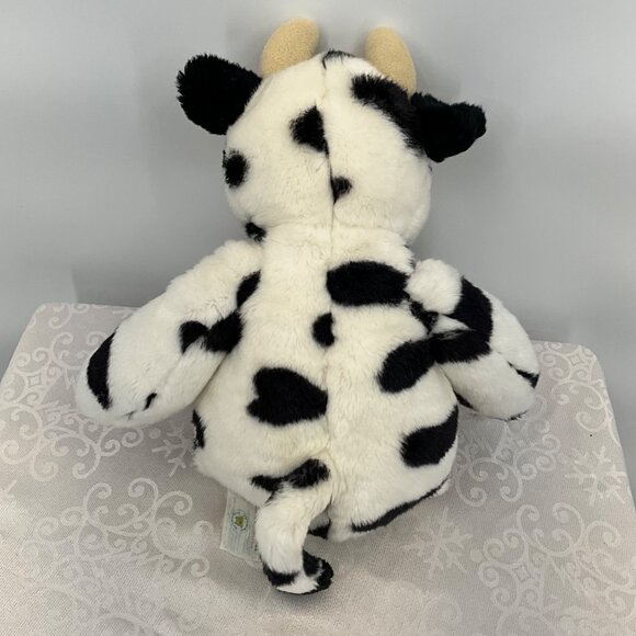 Build-A-Bear Plush Cow Black & White No Sound - Picture 2 of 5